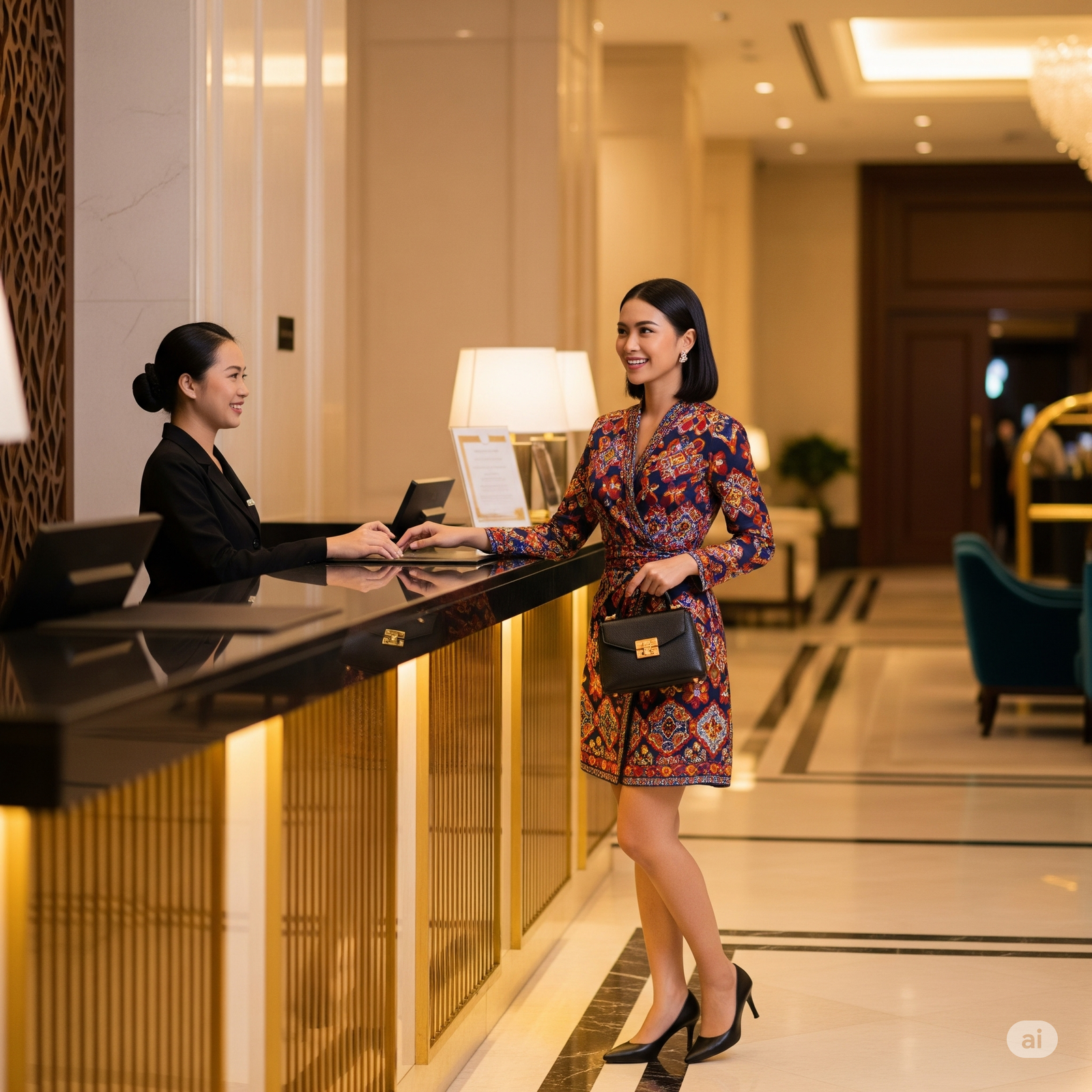 Ilustrasi hotel.