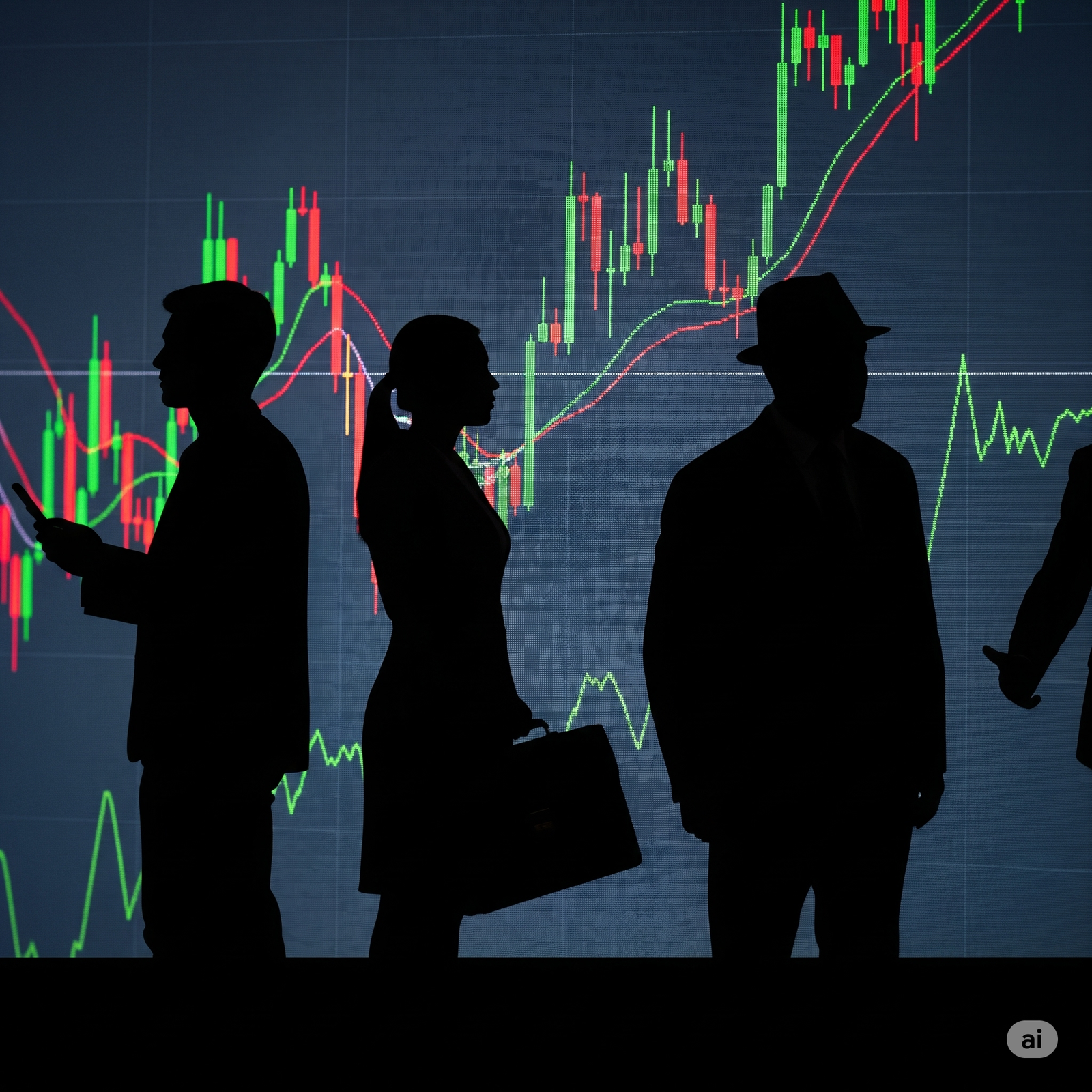 Ilustrasi investor saham.
