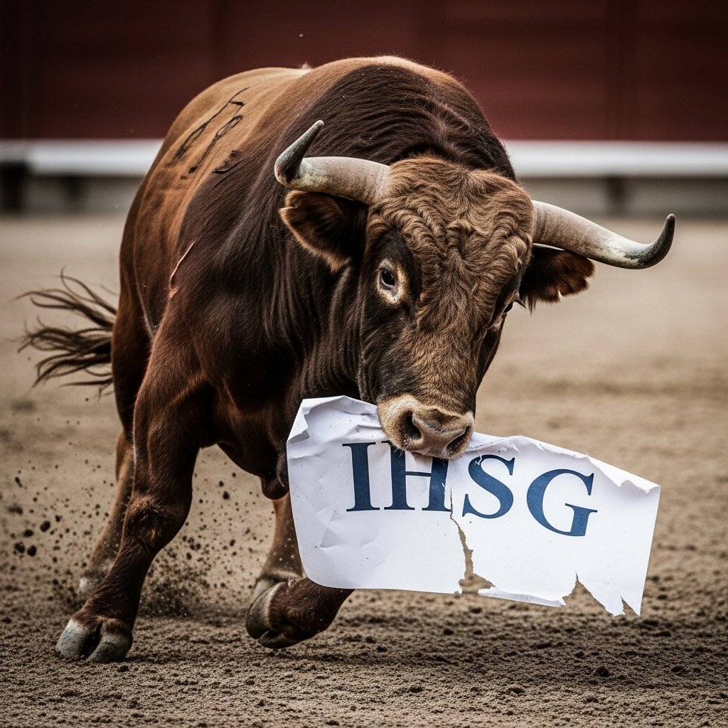 Ilustrasi bullish IHSG