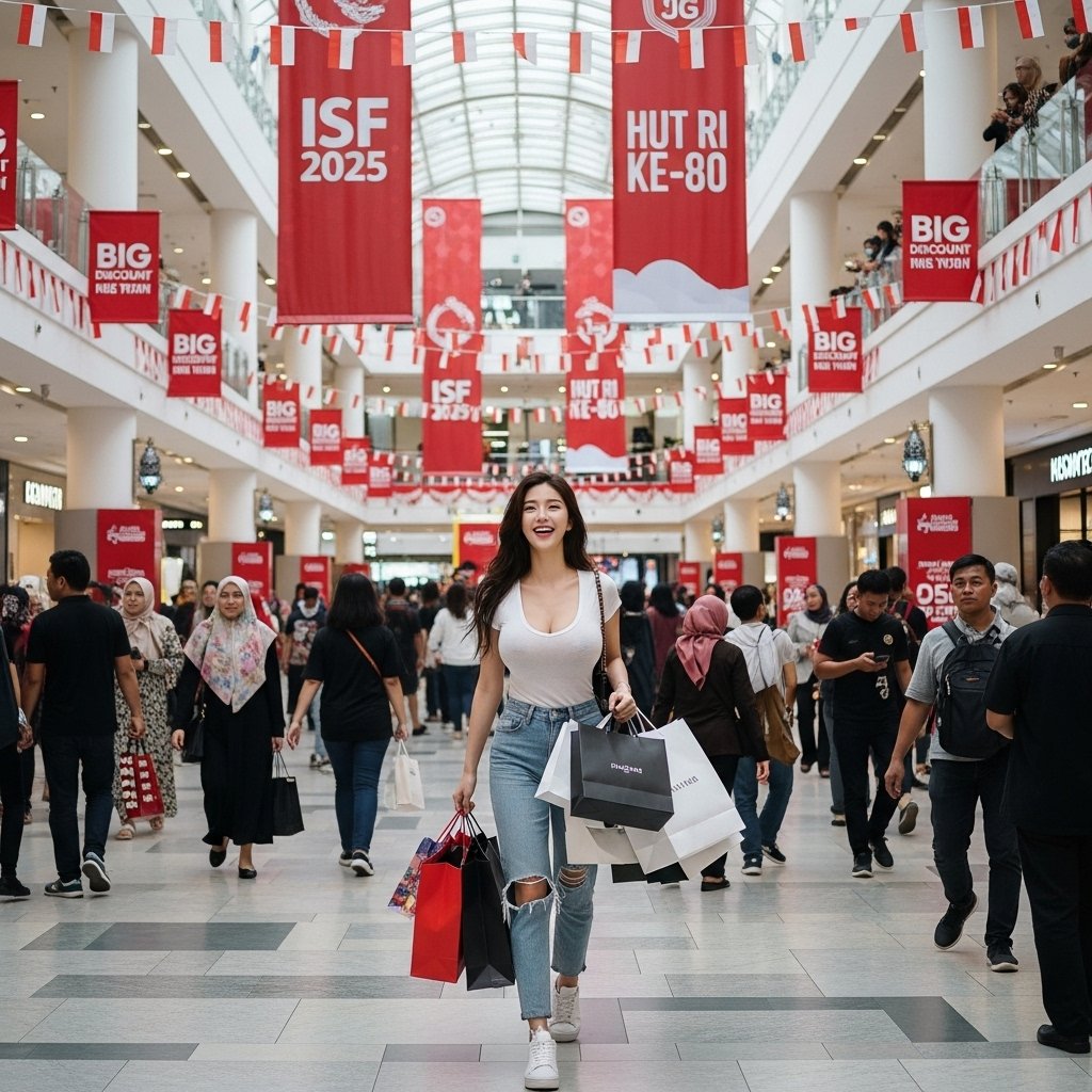 Ilustrasi Indonesia Shopping Festival (ISF) 2025.