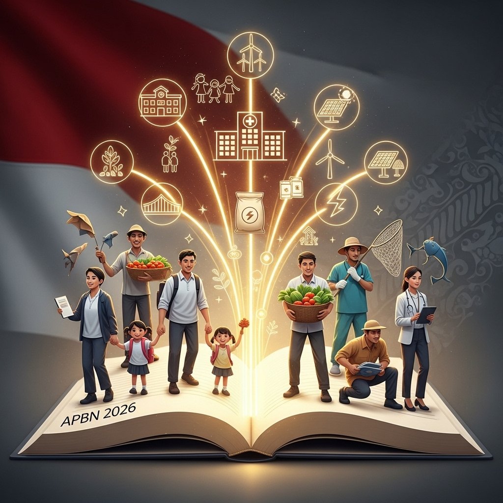 ILustrasi peyaluran APBN 2026