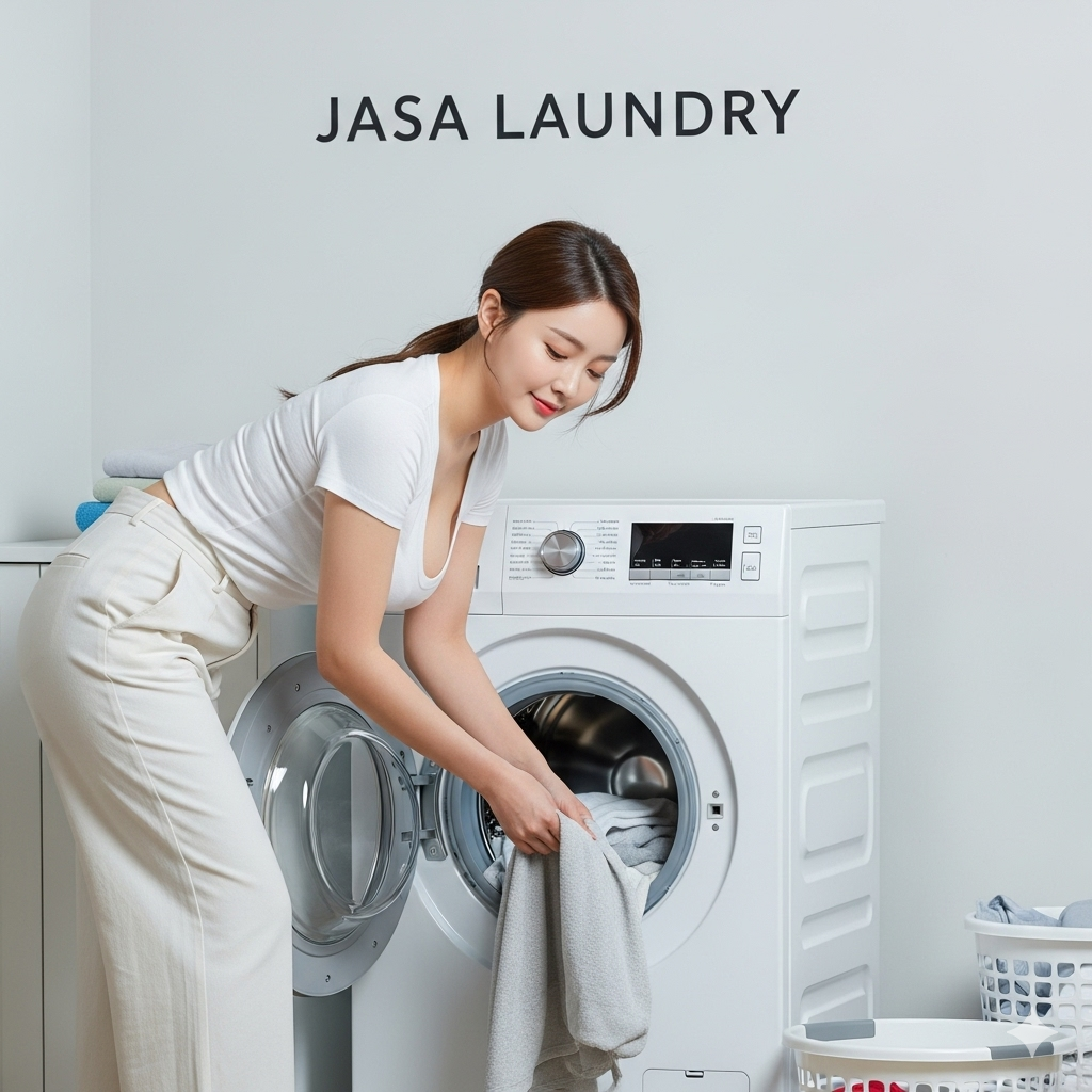 Ilustrasi jasa laundry