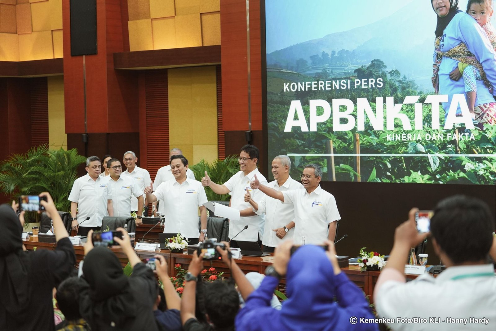 Konferensi pers APBN KiTA di Jakarta, Senin (22/9), menegaskan ketahanan ekonomi Indonesia di tengah gejolak global.