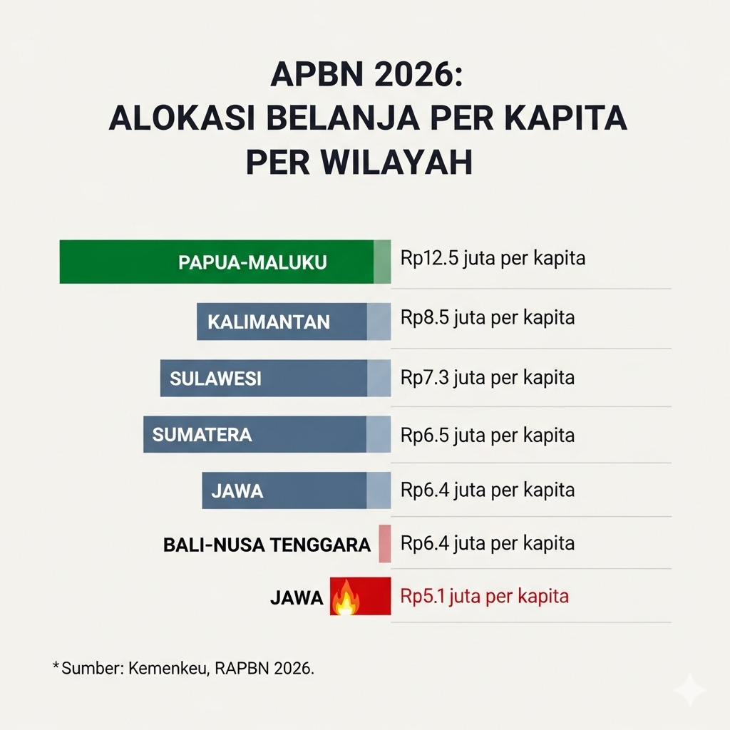 Alokasi Per Kapita RAPBN 2026