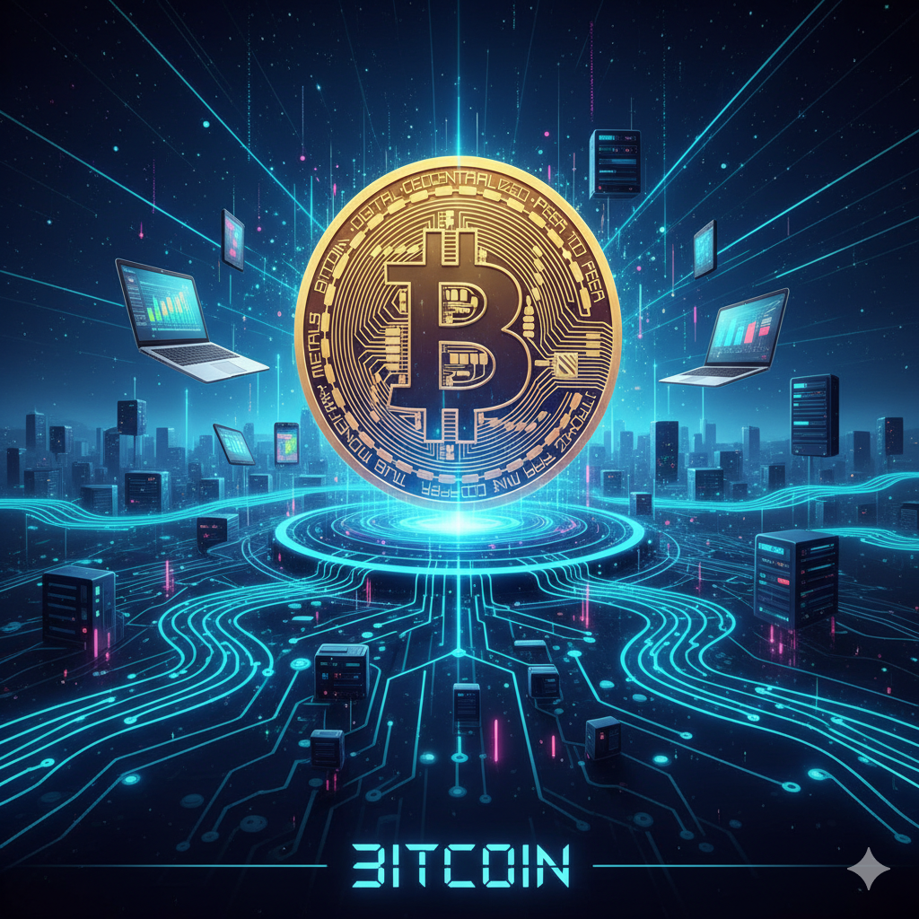 Ilustrasi Bitcoin