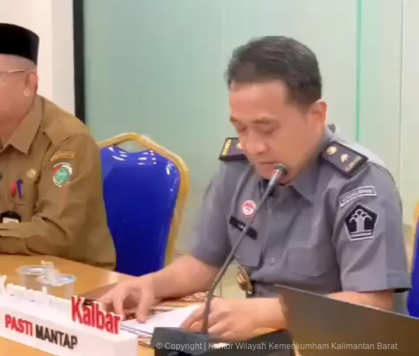 Kepala Divisi Peraturan Perundang-undangan dan Pembinaan Hukum Kanwil Kemenkum Kalbar, Zuliansyah. Foto: Dok. Kanwil Kemenkum Kalbar