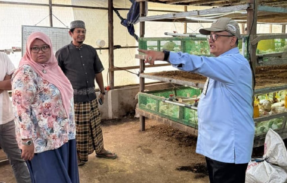 Tim BPKP saat sidak k MBG. Foto: Dok. BPKP