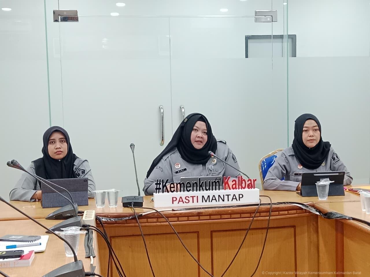 Tim Kanwil Kemenkum Kalbar saat melakukan koordinasi dengan Pemkab Kubu Raya. Foto: Dok. Kanwil Kemenkum Kalbar