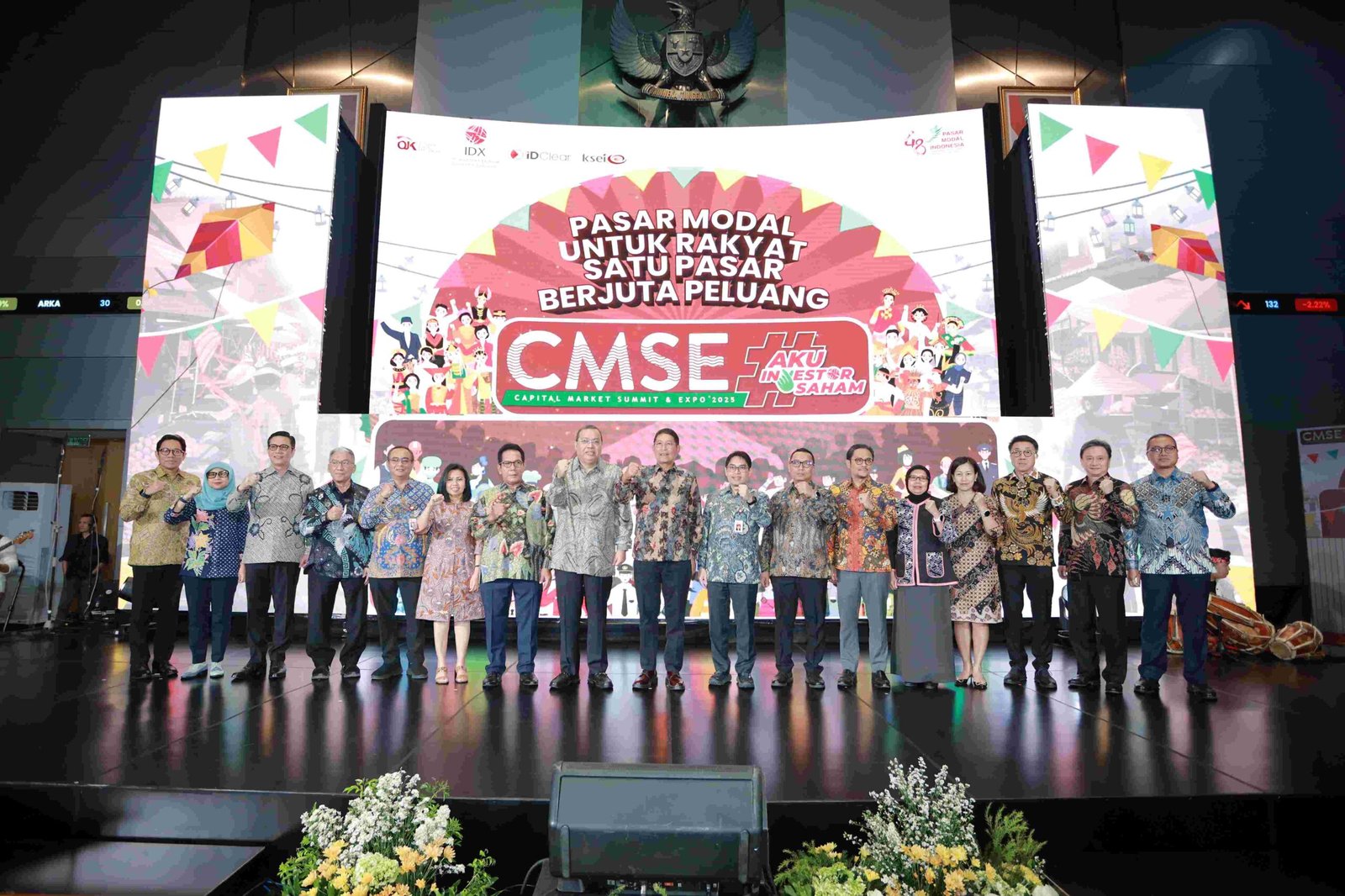 Pelaksanaan CMSE 2025, yang mencatatkan rekor lebih dari 48 ribu pengunjung selama dua hari.