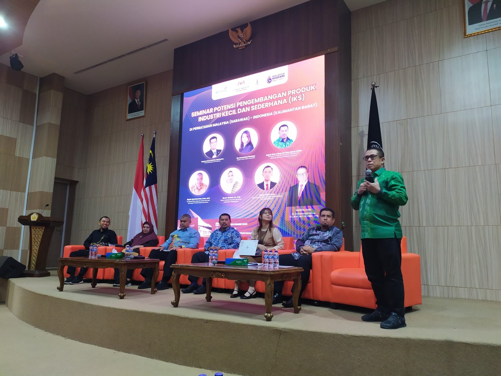 Seminar Pengembangan UMKM Perbatasan di Untan Pontianak. Foto: Dok. Istimewa