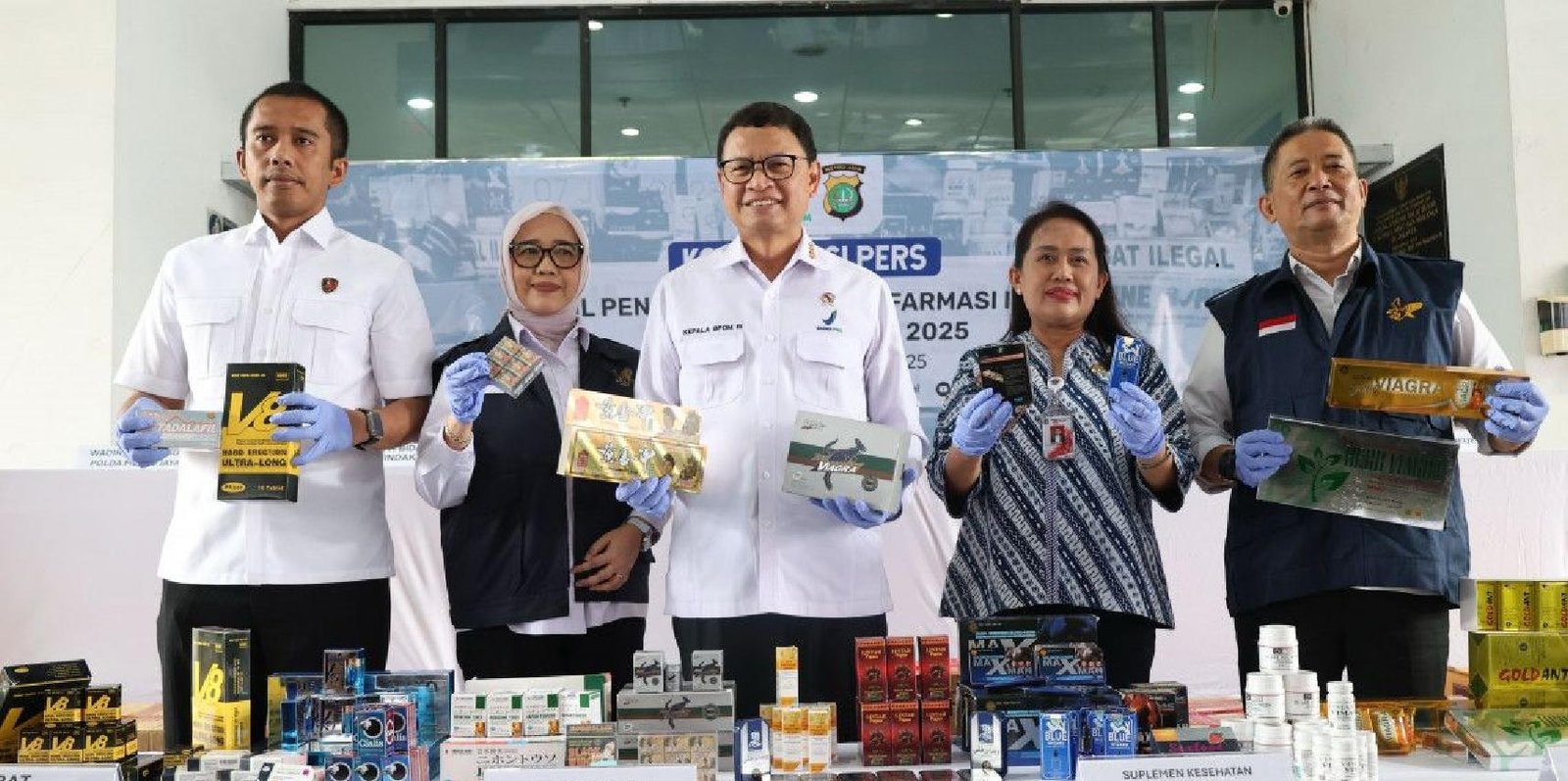 Pameran Indonesia Pharmaceutical and Cosmetics for Sustainability 2025 pada 12 -14 November 2025 di Plaza Industri.