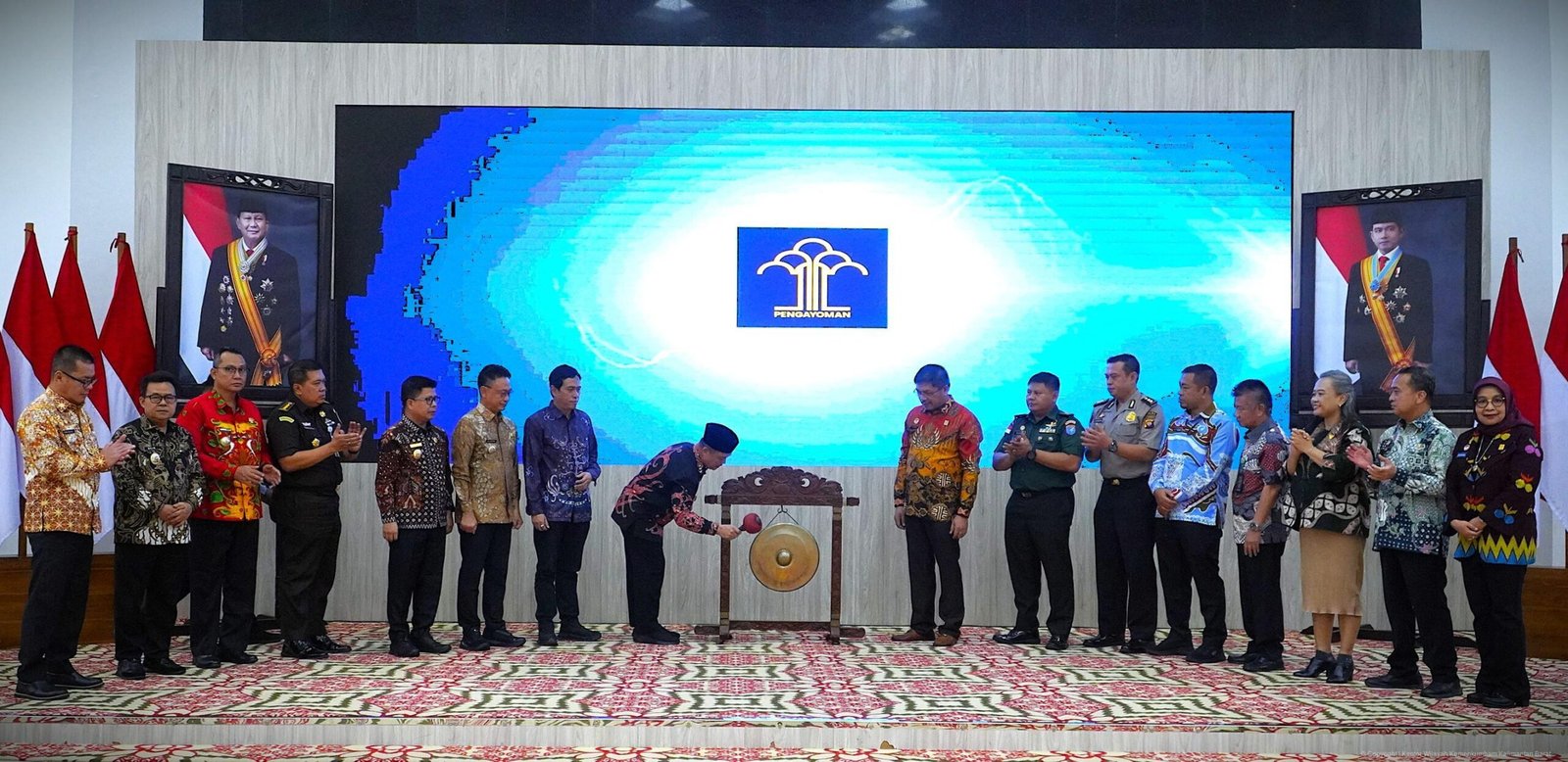 Peresmian Posbankum desa dan kelurahan di Kalbar