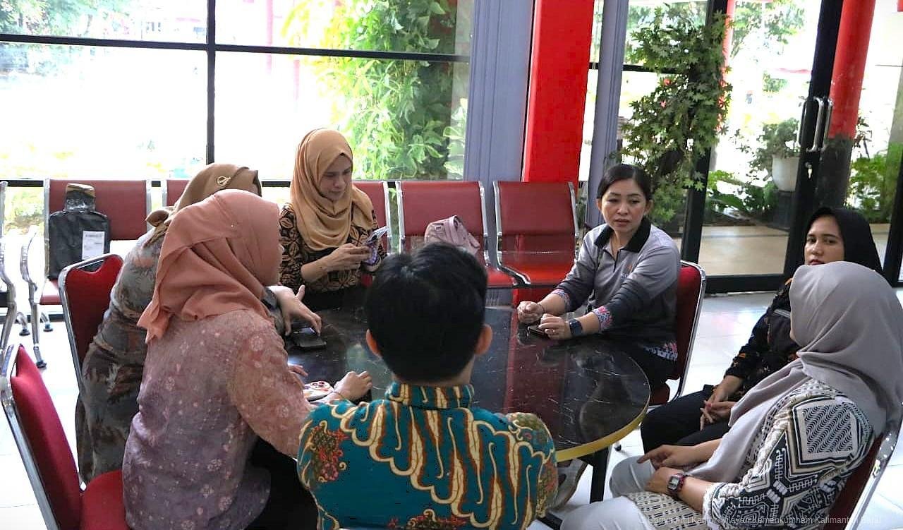 Kemenkum Kalbar saar berkunjung ke Pemkab Sanggau