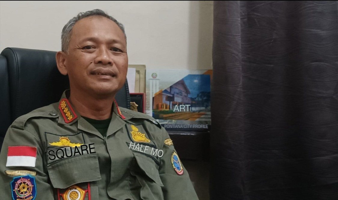 Kasatpol PP Pontianak, Ahmad Sudiyantoro. Foto: Dok. Antara