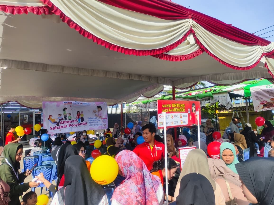 Program Sahabat Posyandu Alfamart dan WINGS Group. Foto: dok. Istimewa