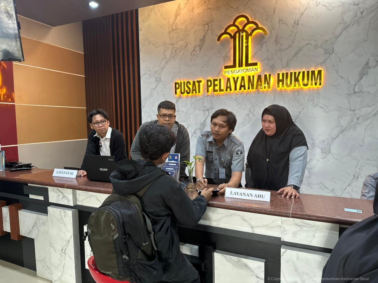 Layanan konsultasi Kekayaan Intelektual di Kanwil Kemenkum Kalbar