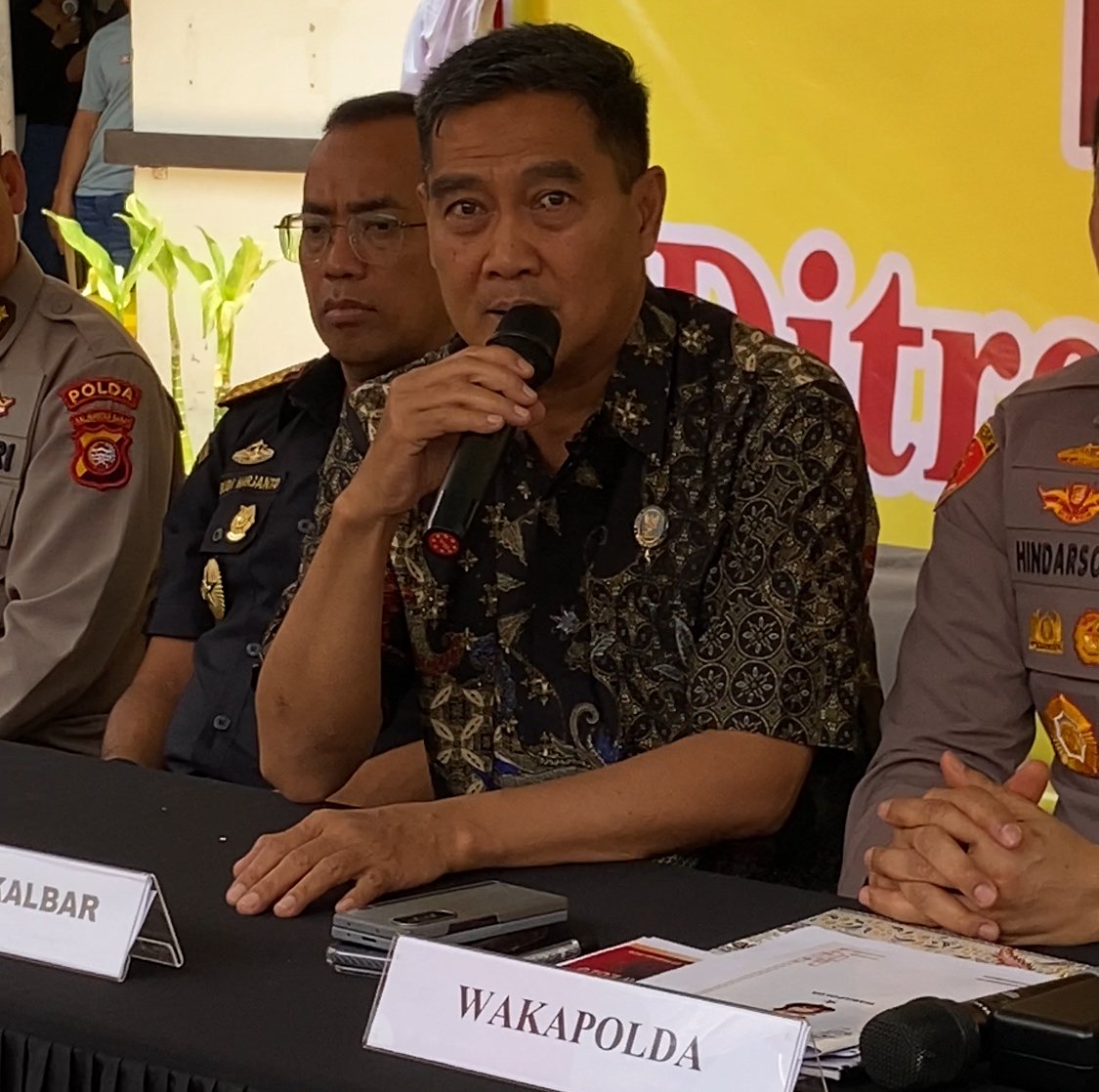 Kepala BNNP Kalbar, Totok Lisdiarto. Foto: Yulia Ramadhiyanti/klikwartaku