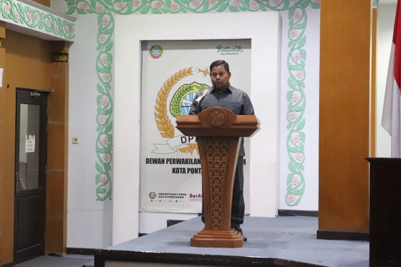 Wakil Ketua Komisi III DPRD Kota Pontianak, Berdi. Foto: Dok. Istimewa