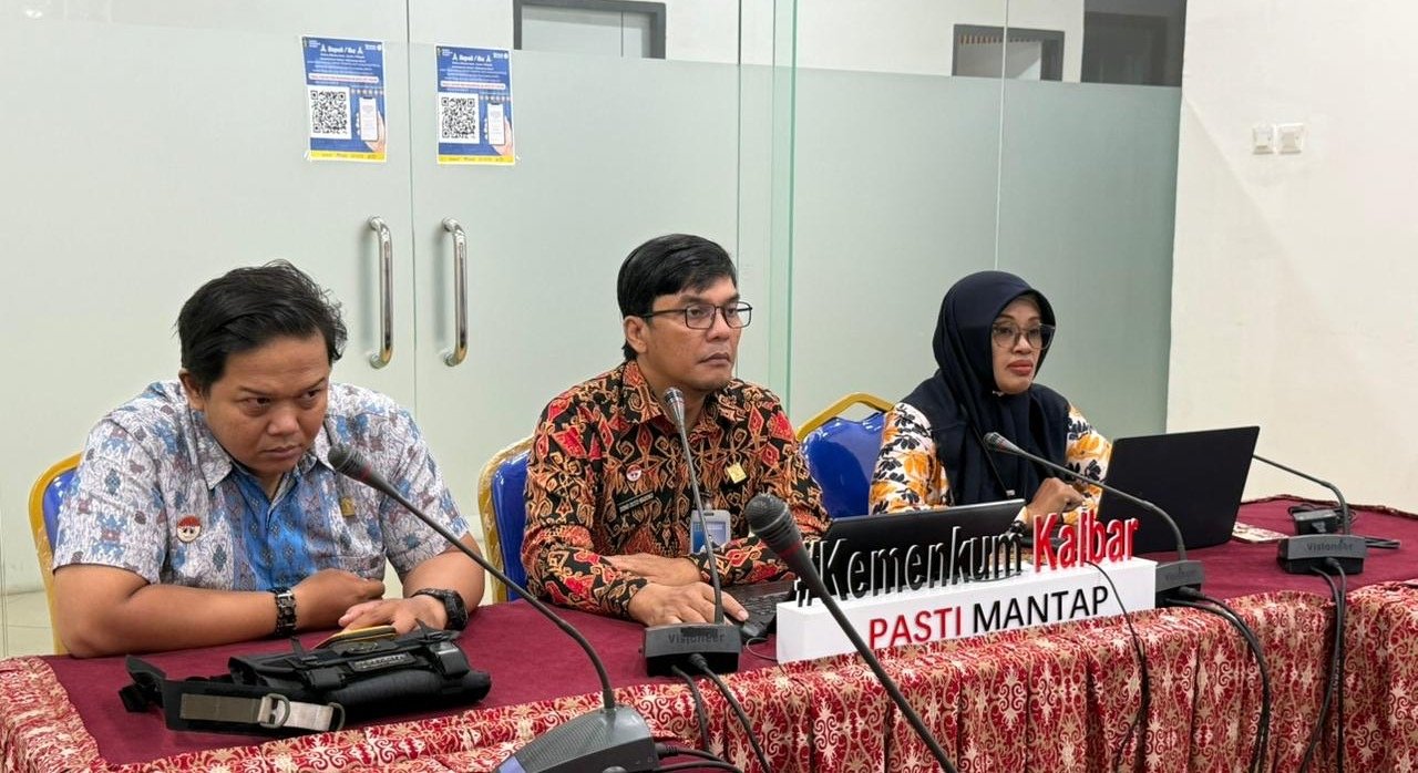 Pemkab Sanggau saat koordinasi dengan Kemenkum Kalbar