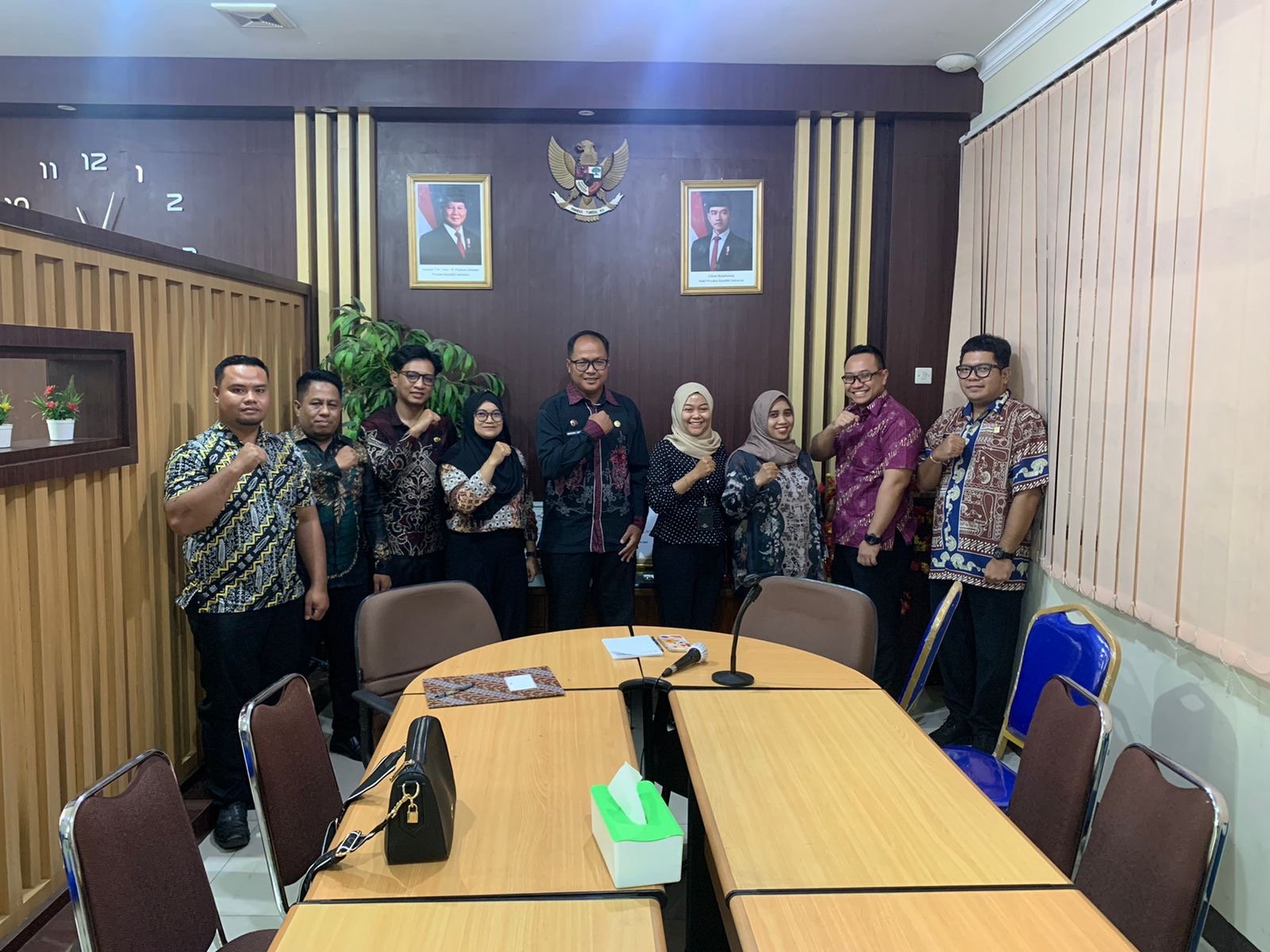 Foto bersama usai rakor bersama