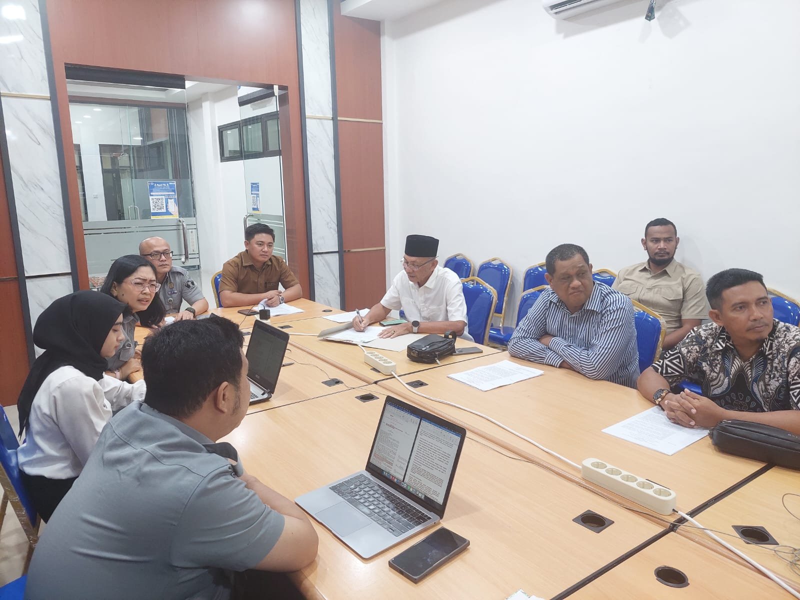 Kemenkum Kalbar saat gelar rapat koordinasi