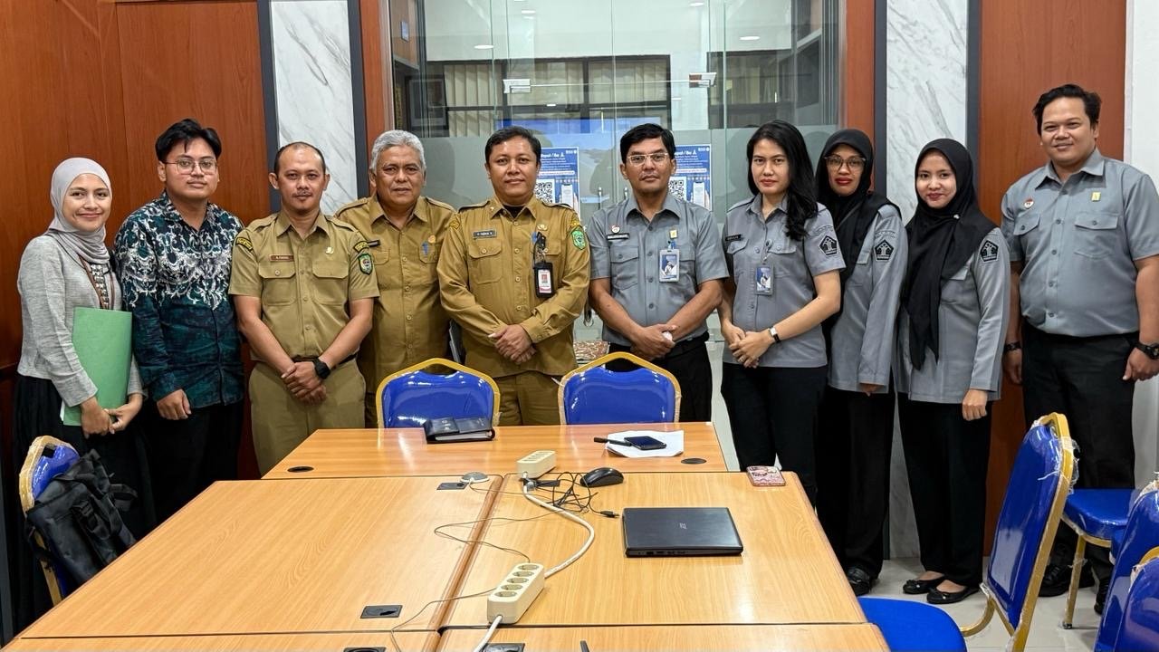 Pemkot Singkawang saat koordinasi dengan Kemenkum Kalbar