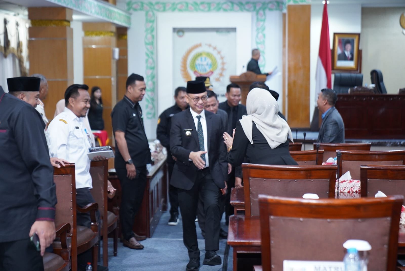 Wali Kota Pontianak Edi Rusdi Kamtono menerima rekomendasi DPRD Kota Pontianak terhadap Laporan Keterangan Pertanggungjawaban Wali Kota Pontianak tahun 2025. Foto: Dok. Prokopim Pemkot Pontianak