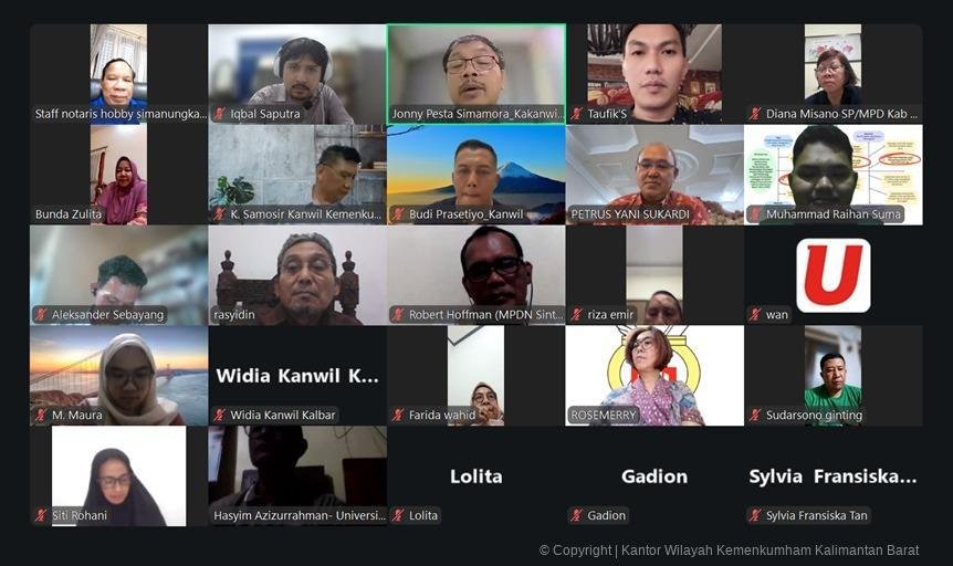 Koordinasi MPWN dan MPDN se-Kalbar