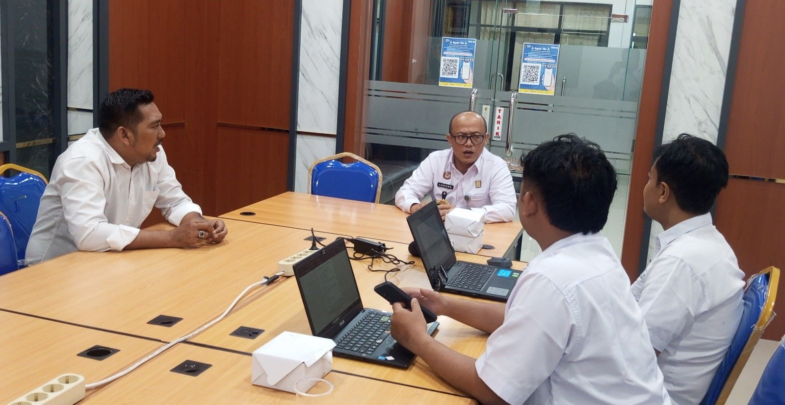 BSK saat lakukan koordinasi dengan Kemenkum Kalbar