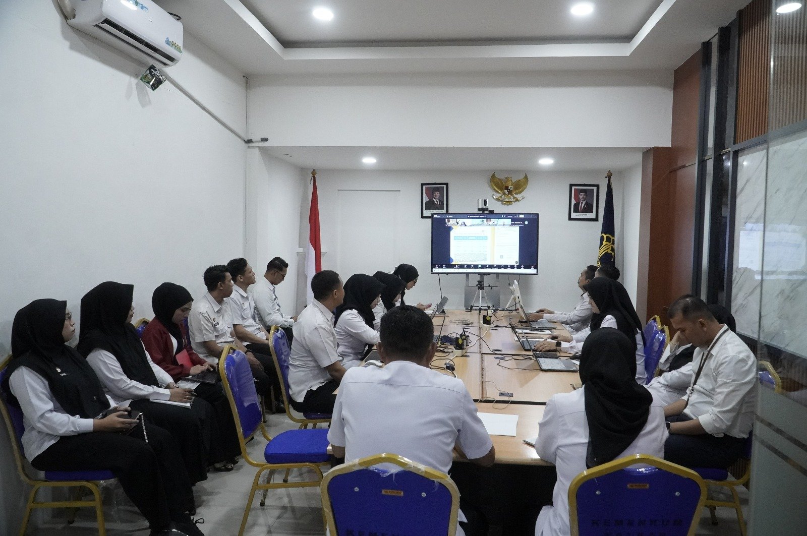 Kanwil Kemenkum Kalbar saat menggelar Sosialisasi SAKIP dan E-Performance