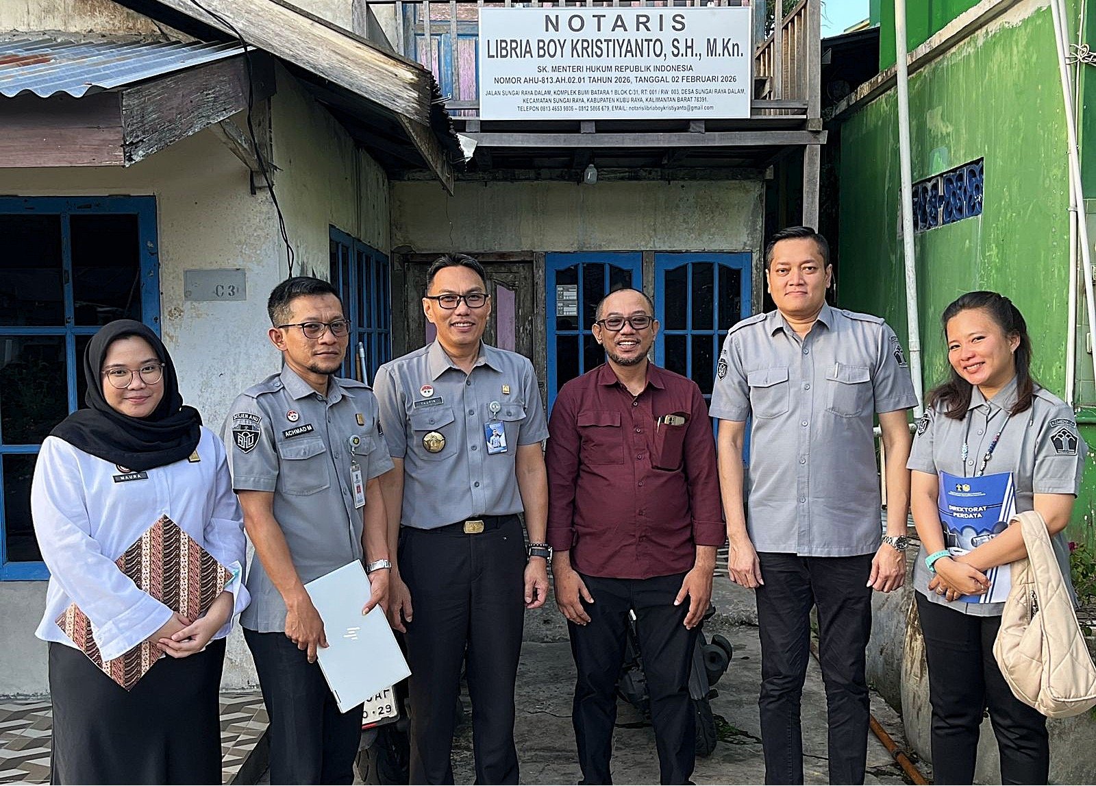 Kemenkum Kalbar saat siapkan notaris baru di dua kabupaten