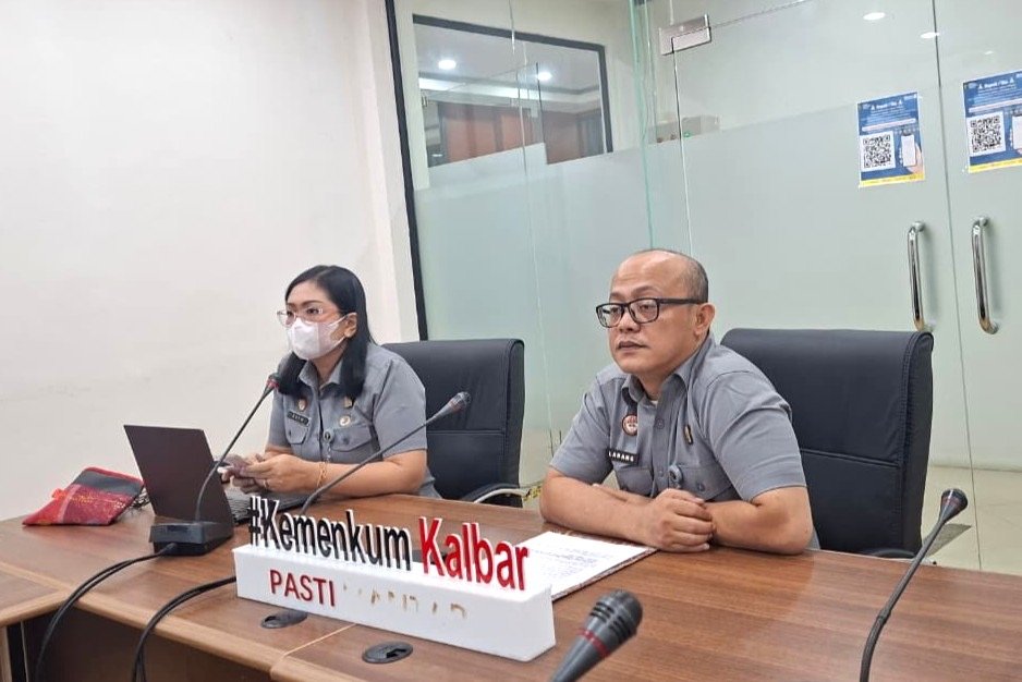 Kemenkum Kalbar saat koordinasi dengan Pemkot Singkawang