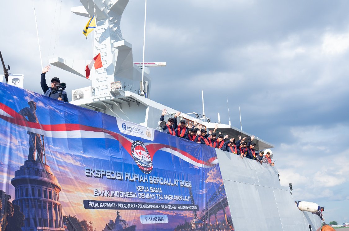 Pelepasan kapal ekspedisi rupiah berdaulat