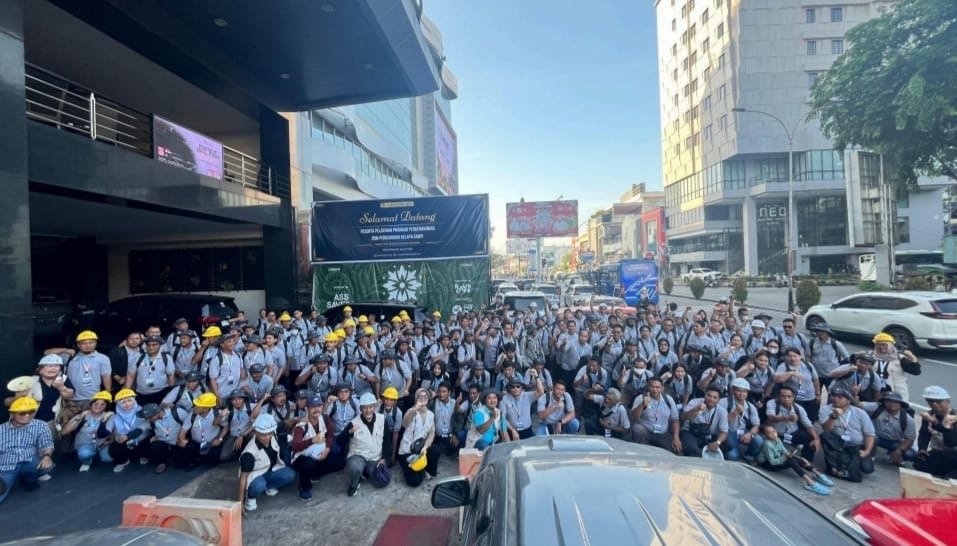 Foto bersama 180 petani Kalbar saat ikuti pelatihan. Foto: Dok. Istimewa