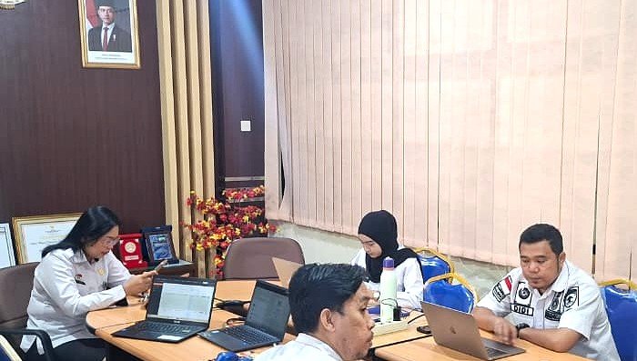 Kemenkum Kalbar saat koordinasi dengan Pemkab Mempawah