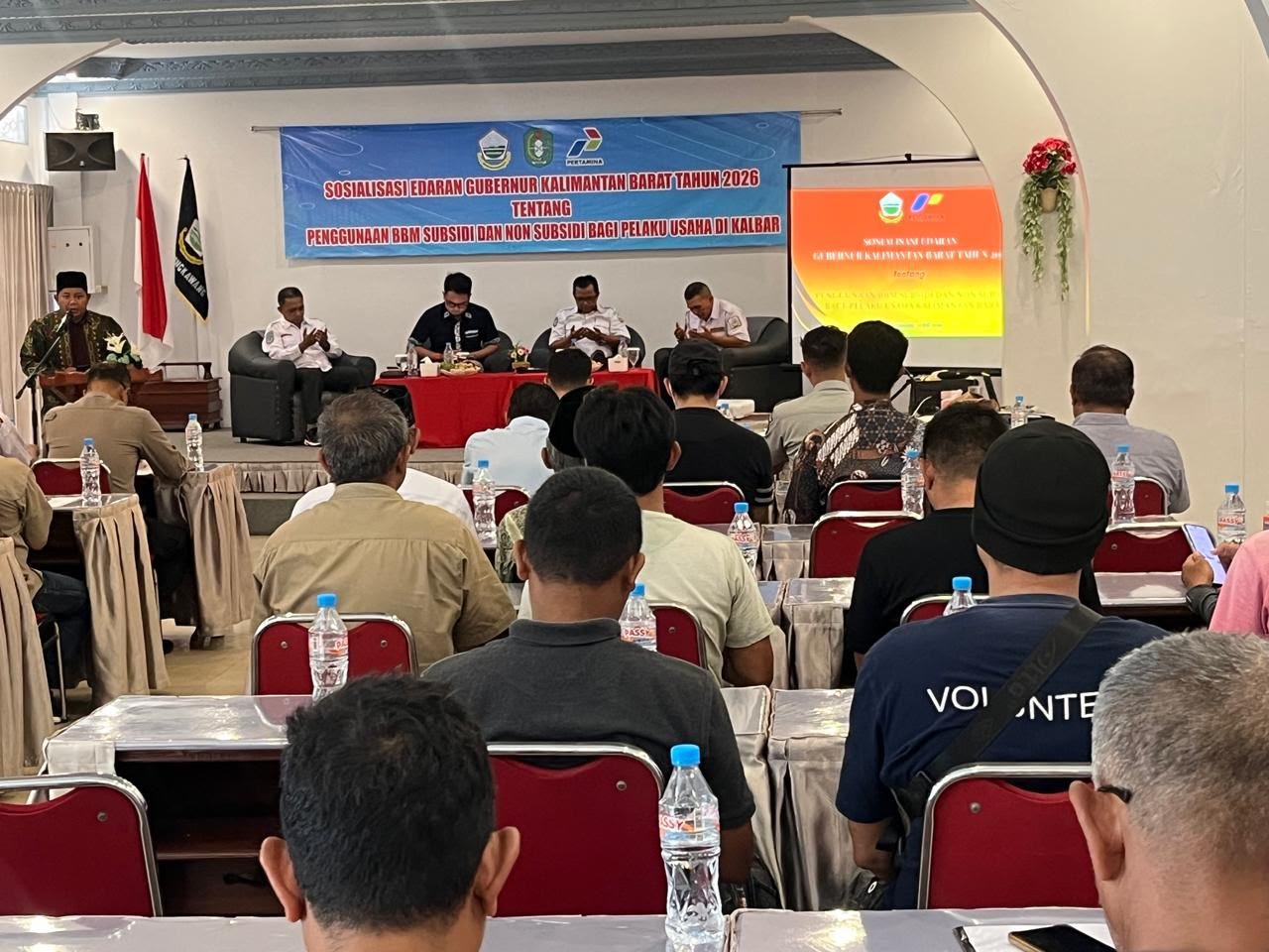 DPD Organda dan Pertamina saat lakukan sosialisasi. Foto: Dok. Istimewa