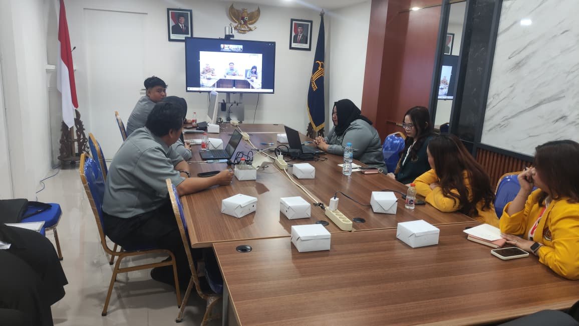 Kemenkum Kalbar saat koordinasi dengan Pemkab Sambas