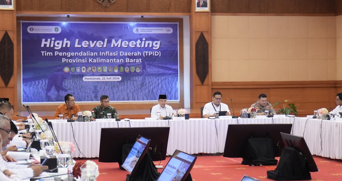 High Level Meeting TPID Kalbar di Kantor Perwakilan Bank Indonesia Kalbar. Foto: Dok. Istimewa