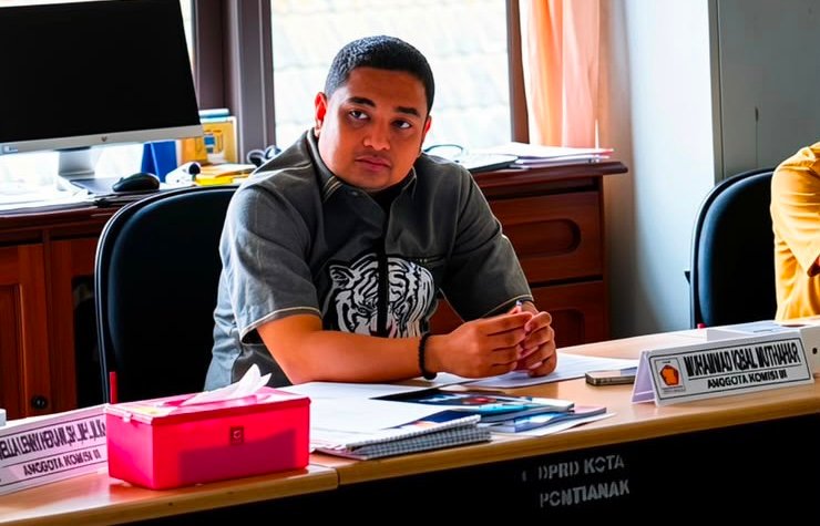 Anggota DPRD Kota Pontianak, Iqbal Muthahar. Foto: Dok. Istimewa