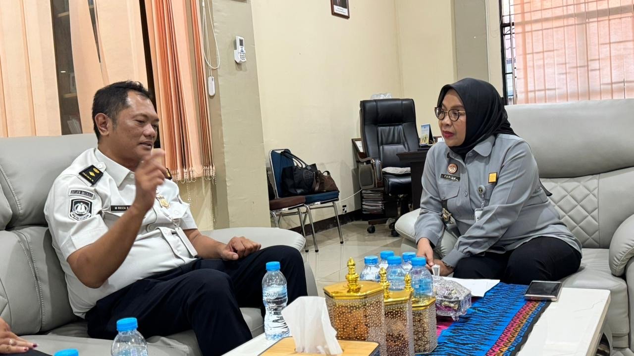 Kemenkum Kalbar saat koordinasi dengan Rudenim