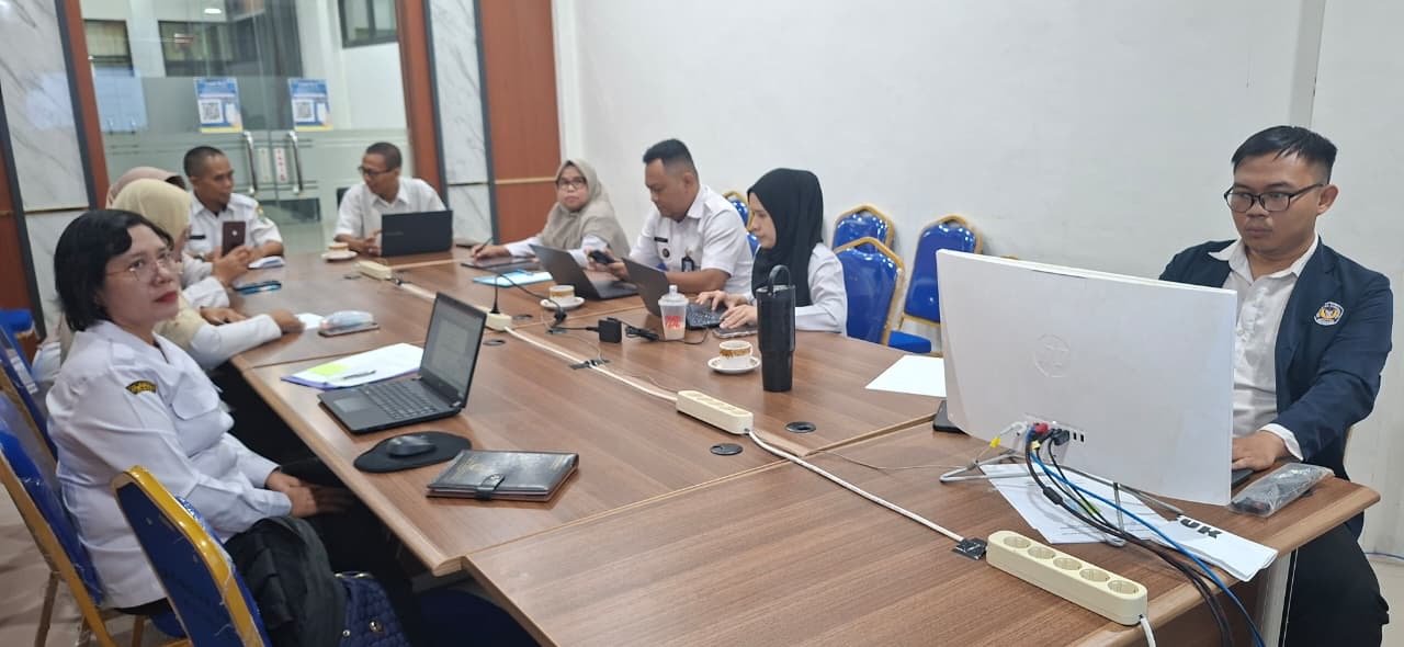 Kemenkum Kalbar saat koordinasi dengan Pemkot Pontianak