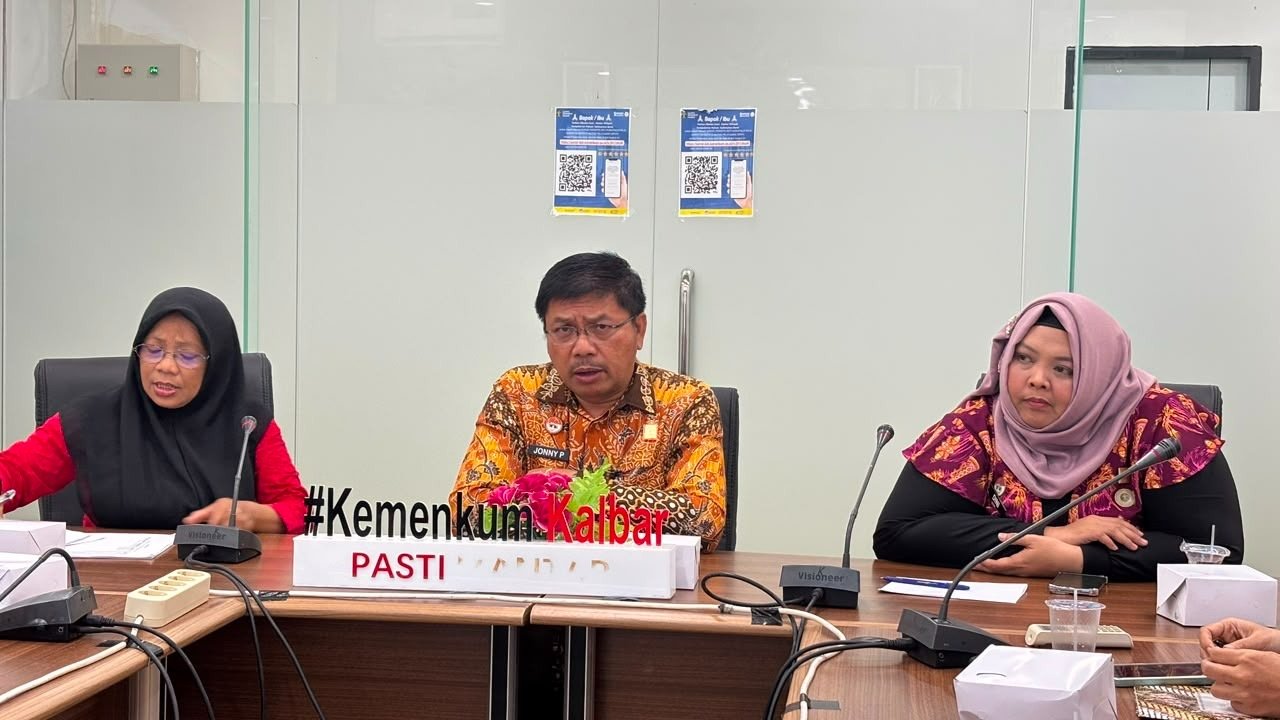 Kemenkum Kalbar saat koordinasi dengan Pemkab Kayong Utara