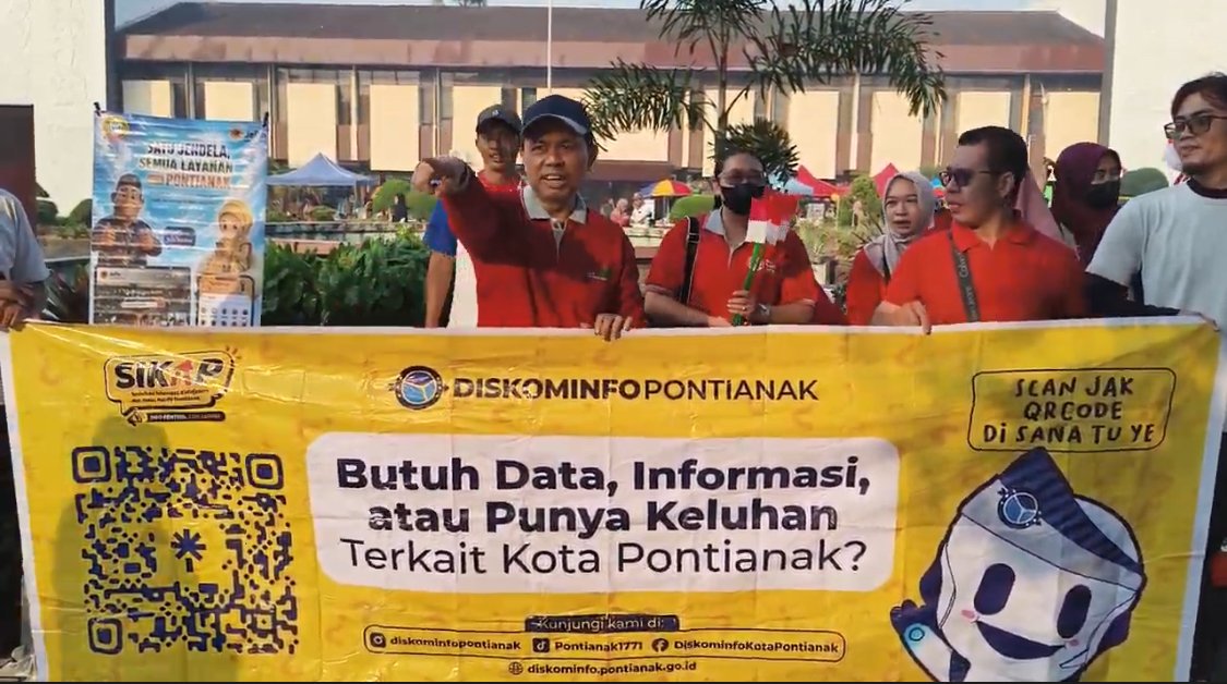 SIKAP saat hadir di CFD Pontianak. Foto: Dok. Kominfo Pontianak