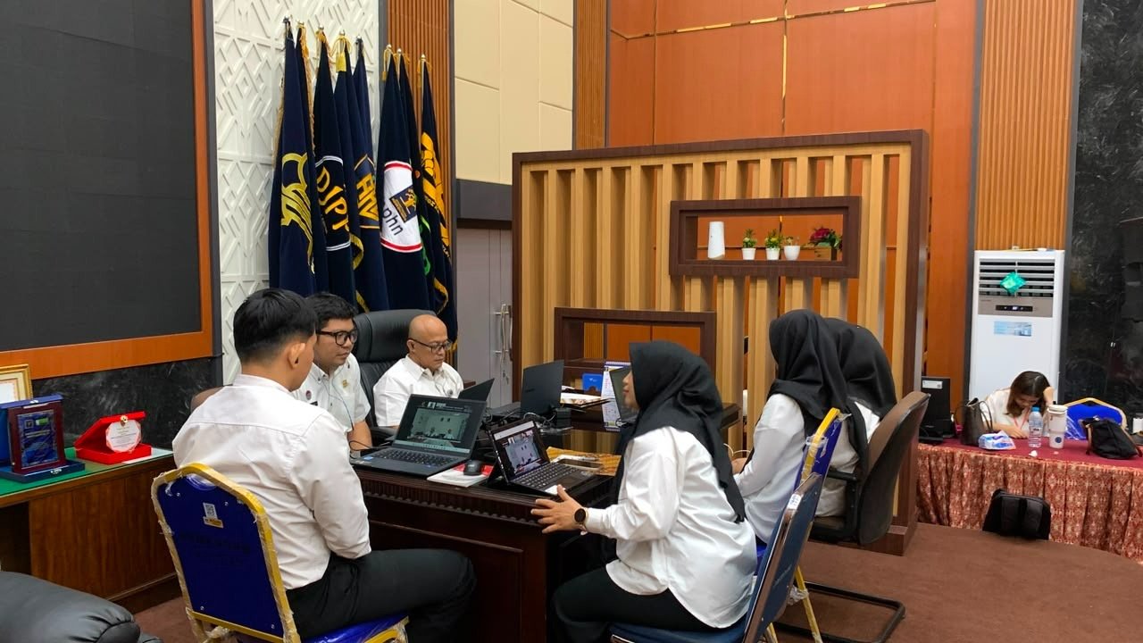 Kemenkum saat koordinasi dengan Pemprov Kalbar