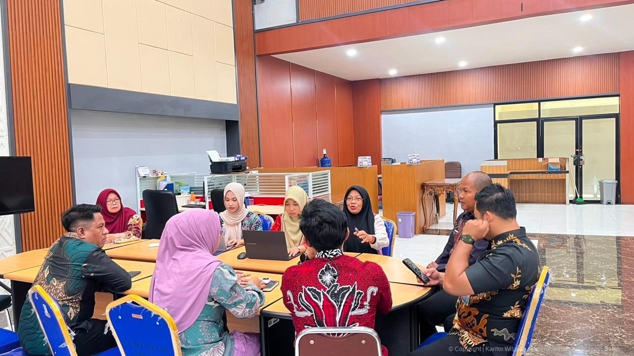Kemenkum saat koordinasi dengan Pemkab Sanggau