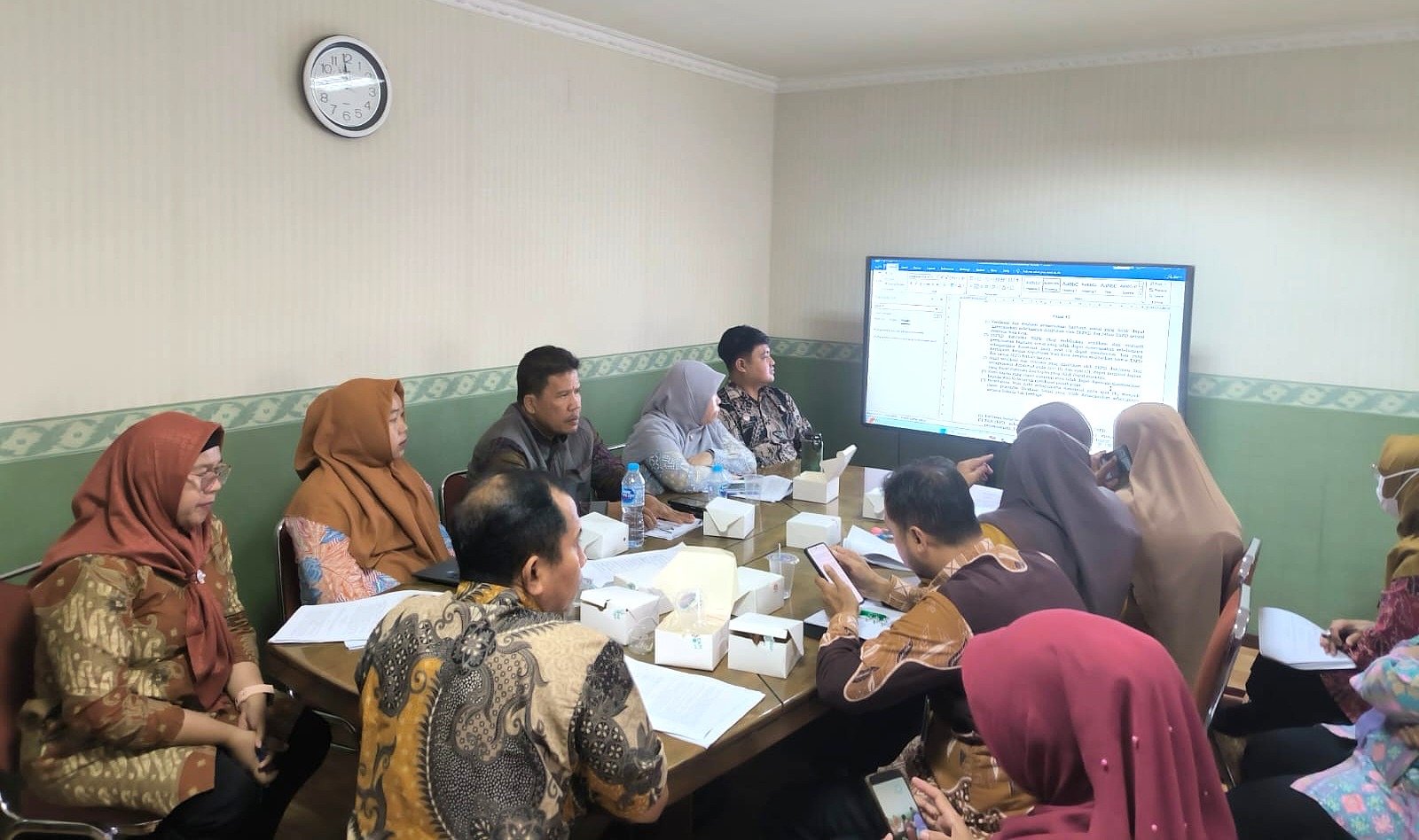 Kemenkum Kalbar saat koordinasi dengan Pemkot Pontianak