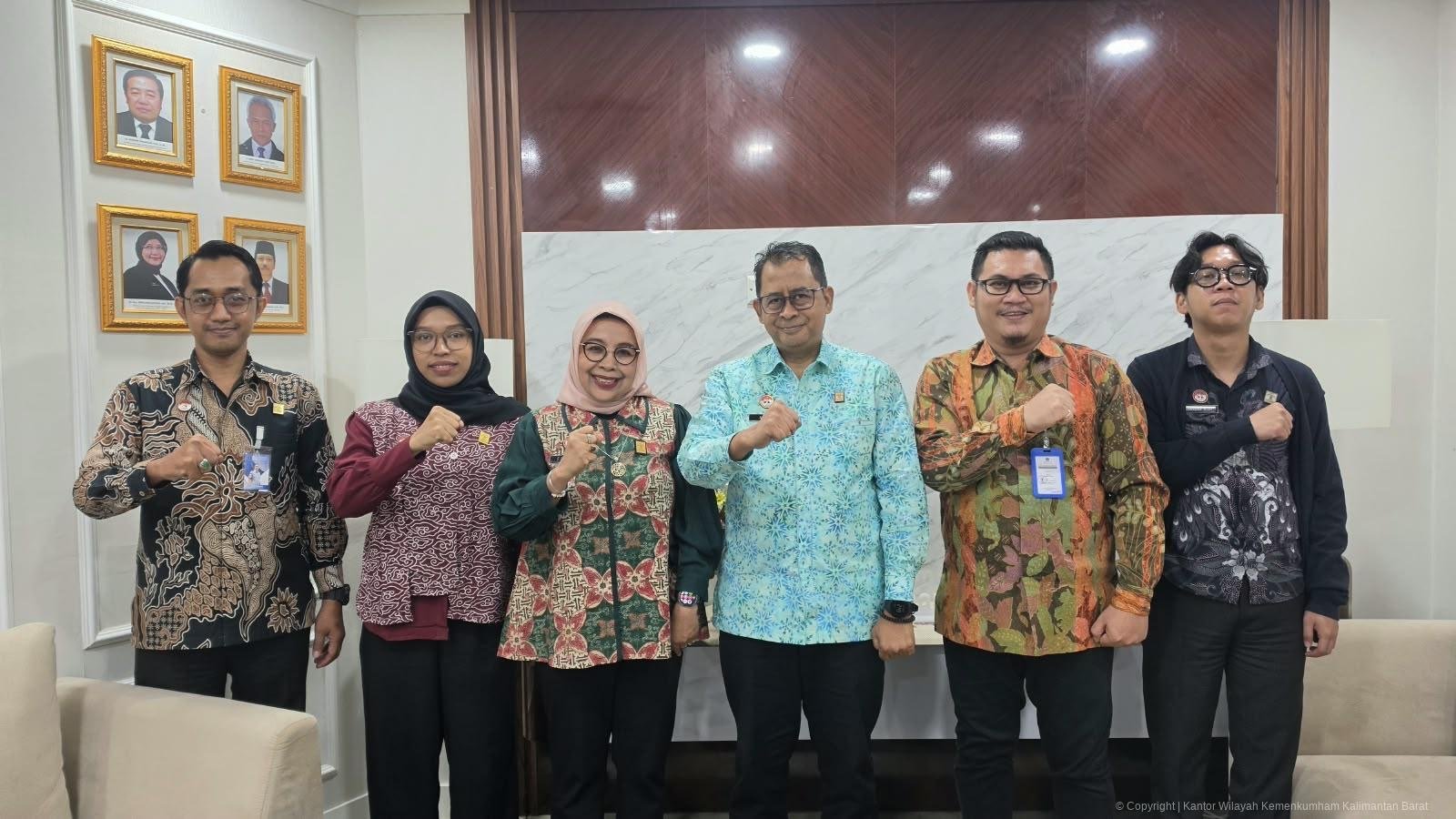 Kemenkum Kalbar bersama DJKI