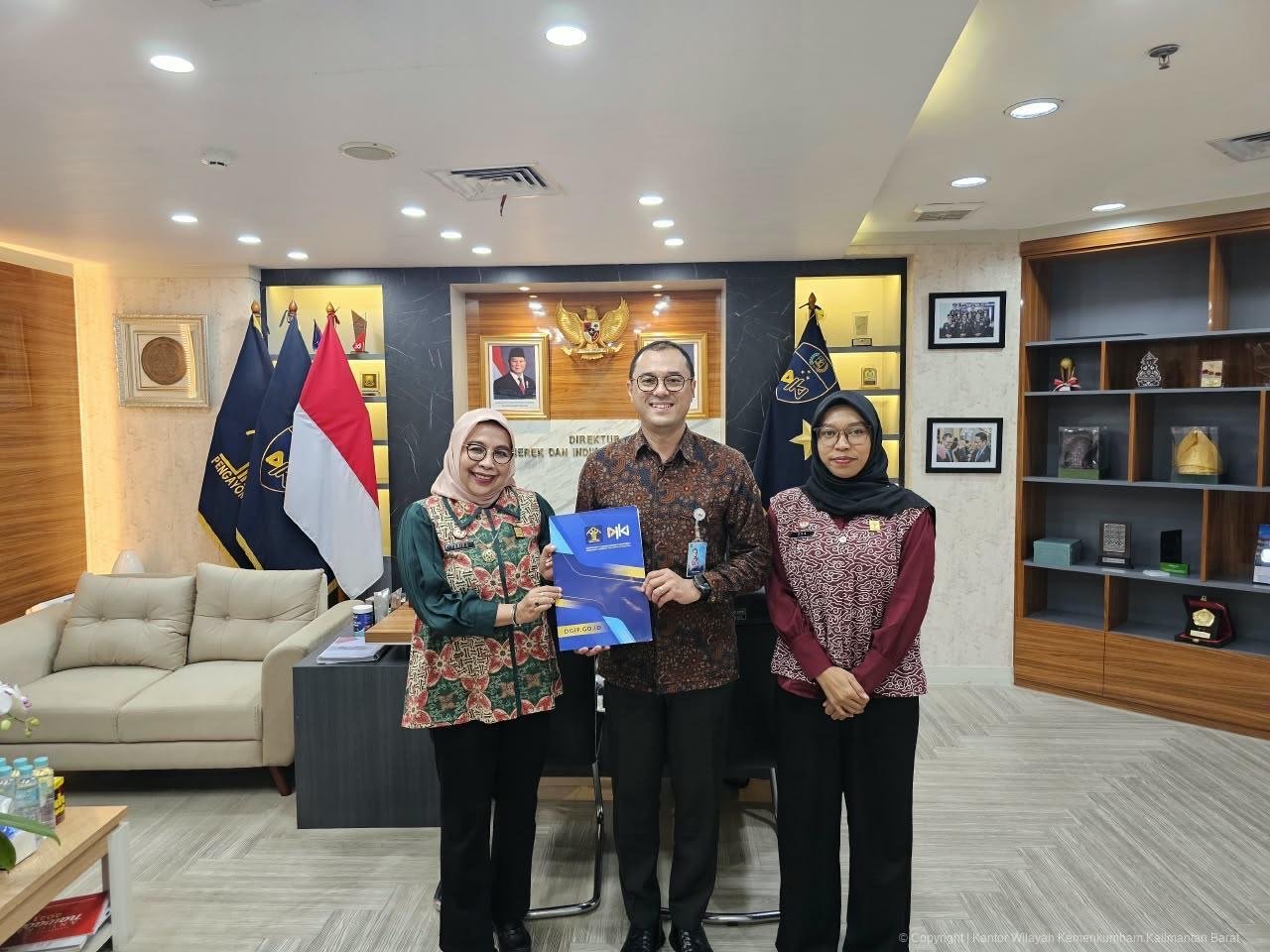 Kemenkum Kalbar bersama DJKI