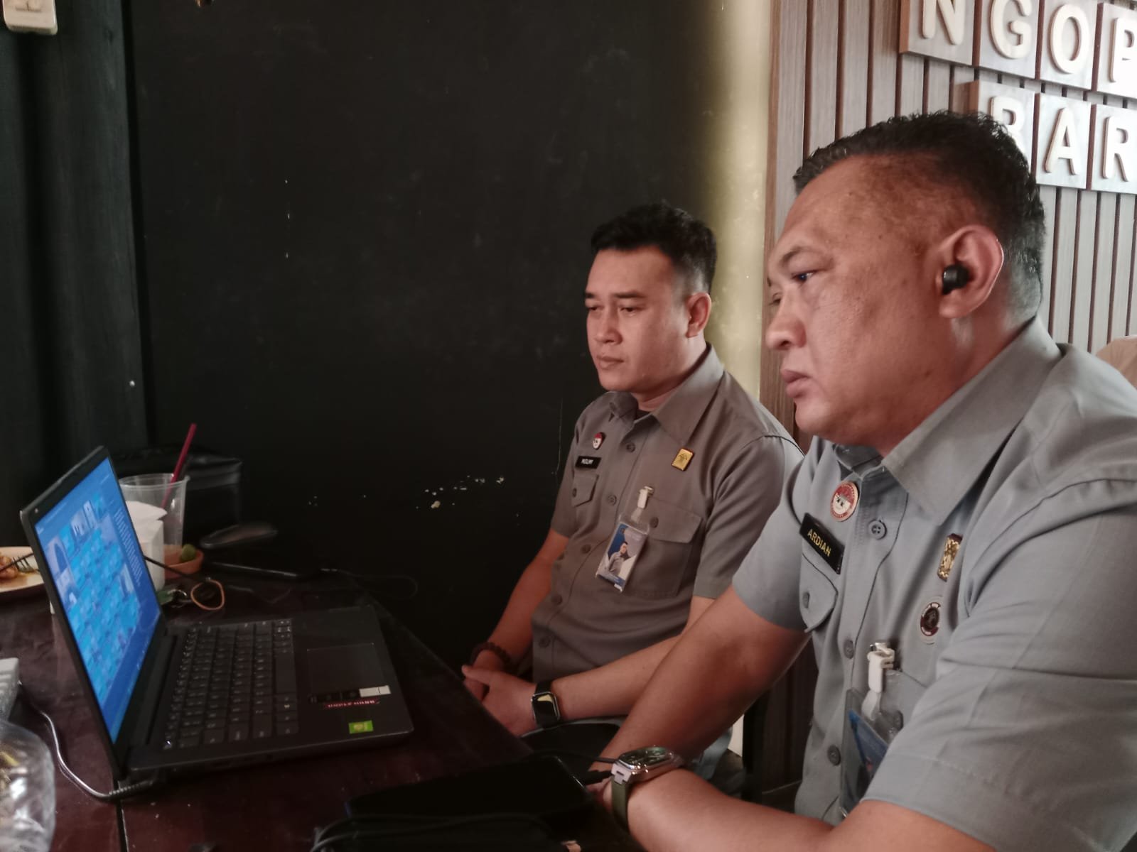 Pegawai di lingkungan Kemenkum Kalbar saat ikuti coaching