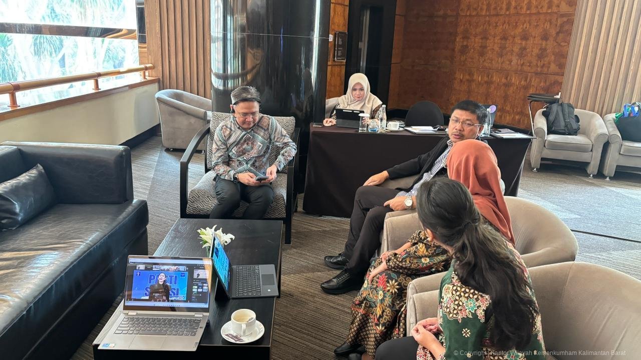 Jonny Pesta Simamora saat koordinasi dengan Ditjen AHU